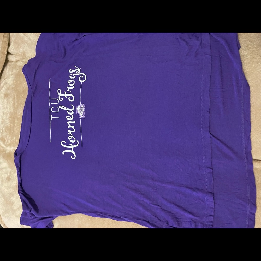 TCU horned frogs graphic t